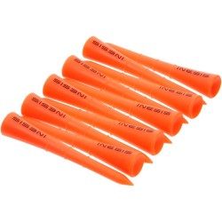 TEE PLASTIQUE 70MM X10 ORANGE INESIS