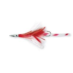 PECHE A LA TRAINE DIAMOND JET FEATHER RED/WHITE WILLIAMSON