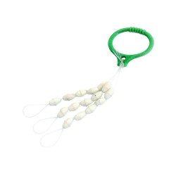 FLOTTEURS/LIGNES MONTEES PECHE CARNAS STOP FLOAT SILICONE BLANC L WATER QUEEN