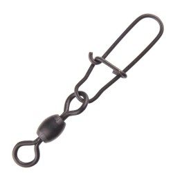 ÉMERILLONS PÊCHE DU SILURE POWER SWIVELS SNAPS 100KG X5 MADCAT