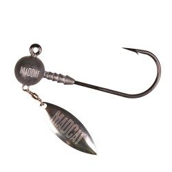 TÊTE PLOMBÉE PÊCHE SILURE MADCAT JIGHEAD 40GR X2 MADCAT