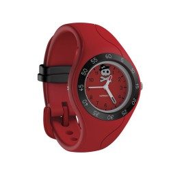 MONTRE SPORT AIGUILLES ENFANT A300 S ROUGE NOIR