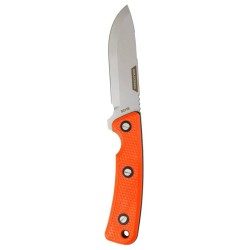 COUTEAU LAME FIXE SIKA 90 GRIP ORANGE