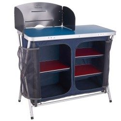 MEUBLE DE CUISINE DE CAMPING / CAMP DU RANDONNEUR BLEU