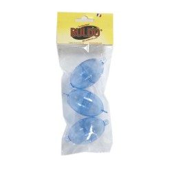 BULLES A EAU/BOMBETTES PECHE EN MER OVALE BULDO N°4 CLEAR X3 BULDO