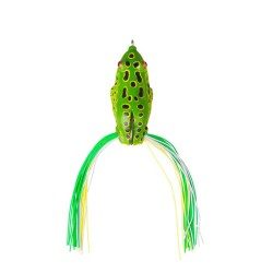 LEURRE PÊCHE 3D SKIRT FROG 6 CM GREEN SAVAGEAR