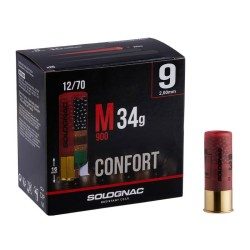 CARTOUCHE M900 34G CONFORT CAL12/70 PB N°9 X25