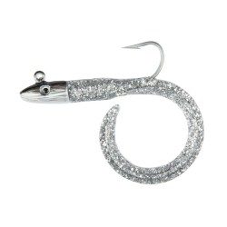 LEURRES SOUPLES PÊCHE EN MER CIVELIX 12CM 8GR ARGENT X2 RAGOT