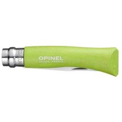 COUTEAU OPINEL NUMÉRO 7 RANDONNÉE À BOUT ROND VERT OPINEL