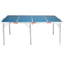 TABLE XL DE CAMPING / CAMP DU RANDONNEUR 6 À 8 PERSONNES BLEUE