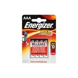 LOT DE 4 PILES LR03 AAA MAX ENERGIZER