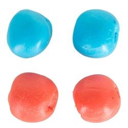 BOUCHONS D’OREILLE SILICONE COLORÉS ROUGE ET BLEU