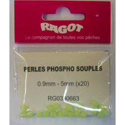 MONTAGE LIGNE MER PERLES PHOSPHO SOUPLES RAGOT