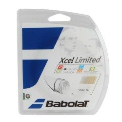 CORDAGE DE TENNIS MULTIFILAMENT BABOLAT XCEL LIMITED 1.30MM NATUREL BABOLAT