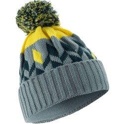 BONNET DE SKI GRAND NORD GRIS JAUNE WED’ZE