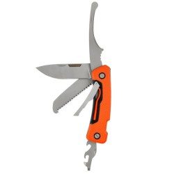 COUTEAU MULTIFONCTIONS X7 GRAND GIBIER ORANGE