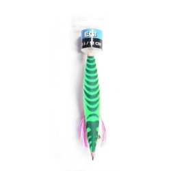 TURLUTTE PÊCHE EGI PLOMBE VERT 3.5 12CM SEA SQUID