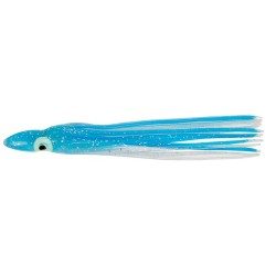 LEURRES SOUPLES PÊCHE EN MER OCTOPLUS 6CM BLEU FLASHMER