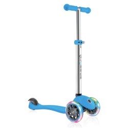 TROTTINETTE ENFANT GLOBBER PRIMO LIGHTS BLUE TEMPLAR