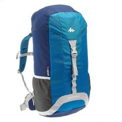 SAC A DOS  40LITRES, BLEU/GRIS