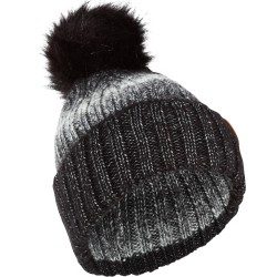 BONNET FUR NOIR BLANC