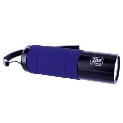 LAMPE TORCHE MÉTAL ONBRIGHT 800 BLEUE 200 LUMENS