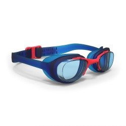 LUNETTES DE NATATION XBASE TAILLES BLEU ROUGE