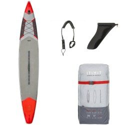 STAND UP PADDLE GONFLABLE RANDONNEE COURSE 500 / 12’6-26″ ROUGE ITIWIT