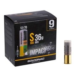 CARTOUCHE S900 36G IMPACT ARX CALIBRE 12/70 PLOMB N°9 X25