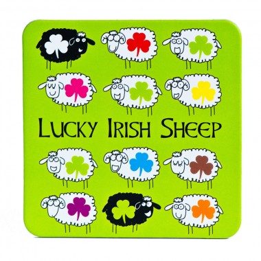 COASTER LUCKY IRISH SHEEP