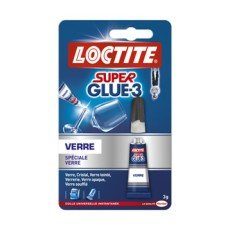 Colle glue liquide Super glue 3 verre LOCTITE, 3 g