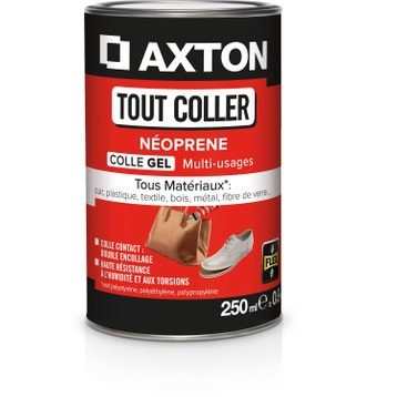 Colle néoprène gel Tout coller AXTON, 280 ml