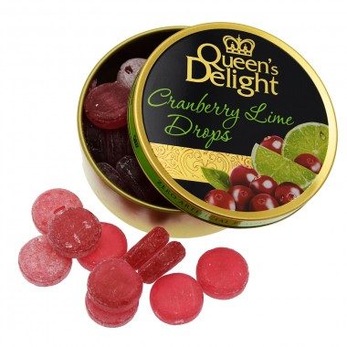 CRANBERRY & LIME DROPS QUEEN’S DELIGHT 150G