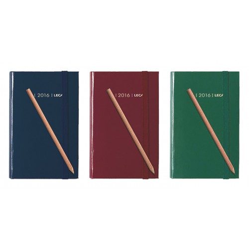 Agenda – LECAS – Carre travers – 14×22 – Vert kaki