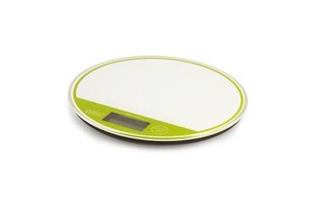 EASY MAKE BALANCE DE CUISINE SLIM RONDE VERTE EN VERRE