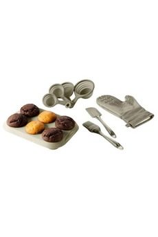 KITCHEN ARTIST KIT CUPCAKES & MUFFINS 8 PIÈCES EN SILICONE MEN248