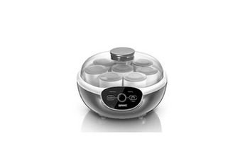 DURONIC YM2 YAOURTIÈRE ÉLECTRIQUE AVEC ÉCRAN NUMÉRIQUE ET 8 POTS EN CÉRAMIQUE – PARFAIT POUR PRÉPARER DES YAOURTS FAITS-MAISON