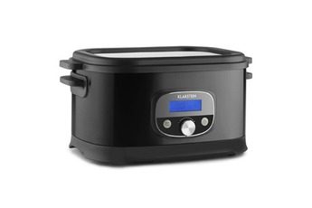 KLARSTEIN JACUZZI CUISEUR SOUS-VIDE POUR CUISSON LENTE / SLOW COOKING DE CAPACITÉ 6L (520 W, ÉCRAN LCD ) – NOIR