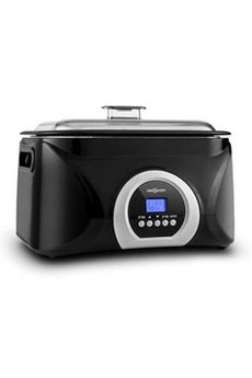 ONECONCEPT SANSSOUCI CUISEUR SOUS-VIDE 5L 300 W -NOIR & ARGENT