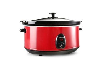 KLARSTEIN BRISTOL 65 MIJOTEUSE COCOTTE 6,5 LITRES CUISSON LENTE 300W – ROUGE