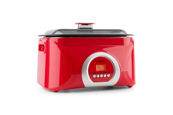 ONECONCEPT SANSSOUCI CUISEUR SOUS-VIDE COCOTTE 5L 300 W – ROUGE