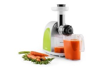 KLARSTEIN SLOWJUICER CENTRIFUGEUSE 150W 80T/MIN VERT-BLANC