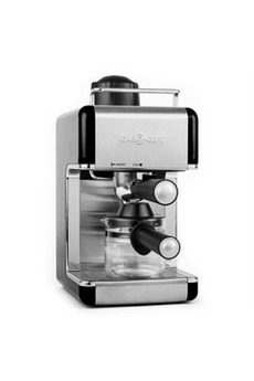 ONECONCEPT SAGRADA NERA MACHINE À EXPRESSO 800W 4 TASSES -GRISE & NOIRE