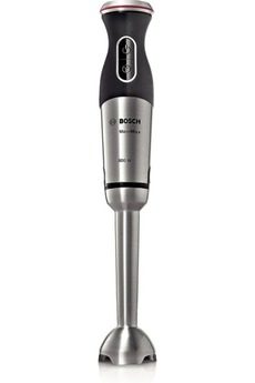 BOSCH BOSCH MAXOMIXX MSM88190 – MIXEUR À MAIN – 800 WATT – INOX BROS­SÉ/NOIR