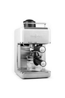 ONECONCEPT SAGRADA BIANCA MACHINE À EXPRESSO 800W 4 TASSES -BLANC