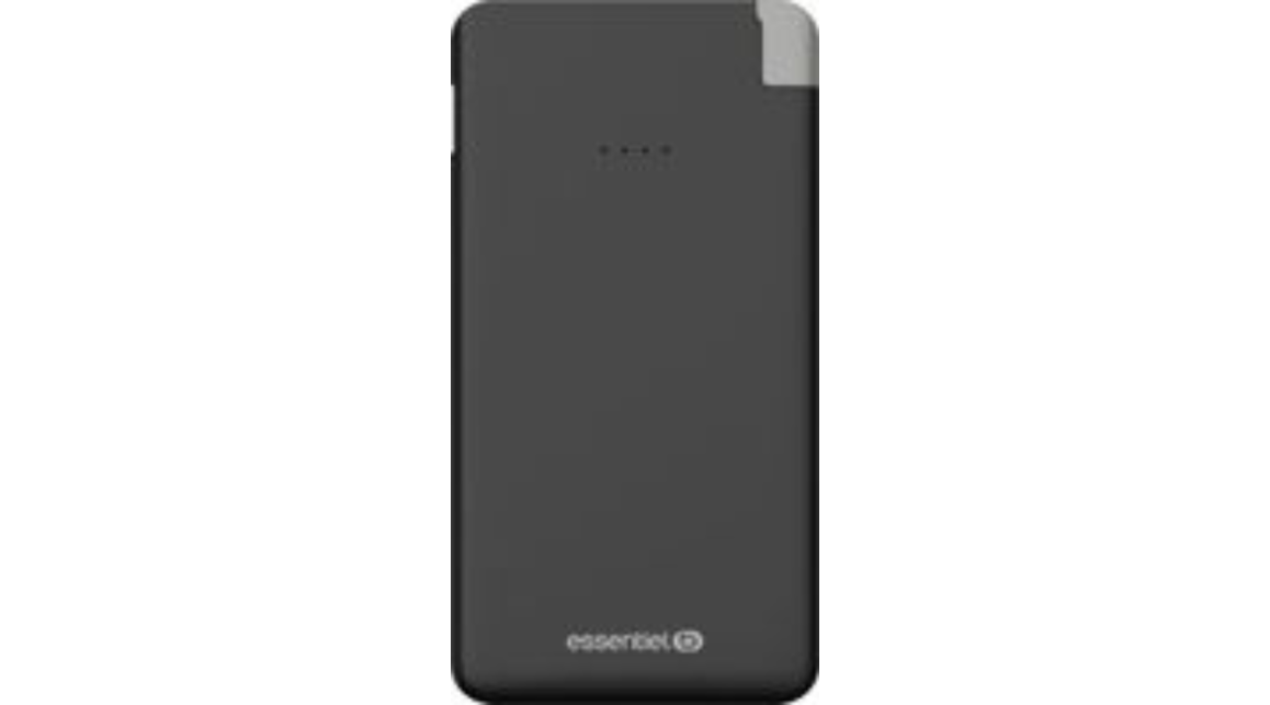 Batterie externe Essentielb 5000 mAh Weekend micro usb -Noir