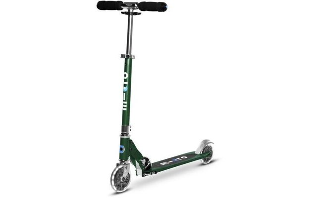 Micro Sprite LED trottinette pliante en aluminium avec roues LED