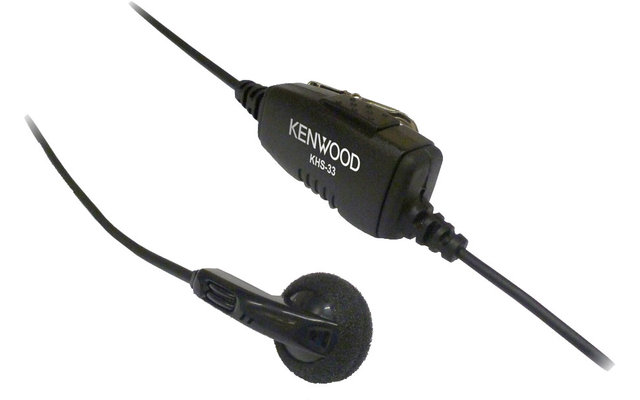 Kenwood KHS-33 Microphone avec écouteur pour radio portable PKT-23
