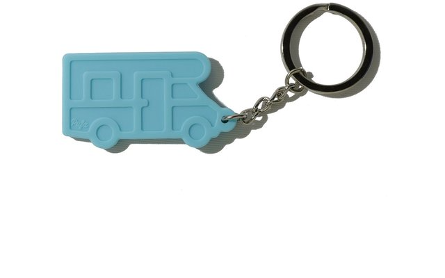 Porte-clés Pufz Camping-car Classic turquoise