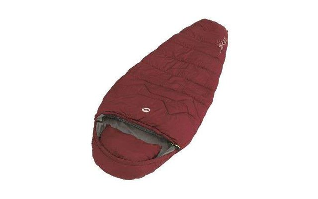 Outwell Birch Supreme Sac de couchage momie 220 x 88 cm rouge